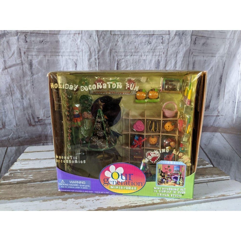 our generation holiday decorator fun miniatures NE